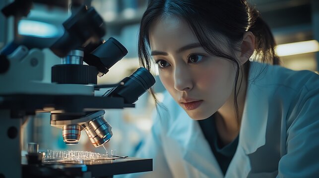 Innovative laboratory breakthroughs close-up on modern research facilities