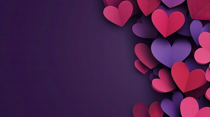 "Vibrant and Colorful Heart Wallpapers for a Joyous Valentine's Day Celebration"