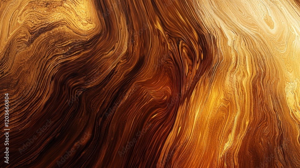 Poster beautiful swirling patterns of warm brown and golden tones create an abstract backdrop that captivat
