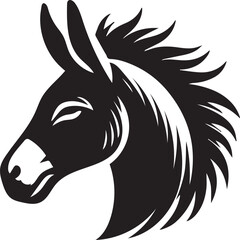 head of a donkey