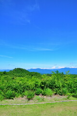 Fototapeta premium 道の駅ばんだいからの風景（福島県）