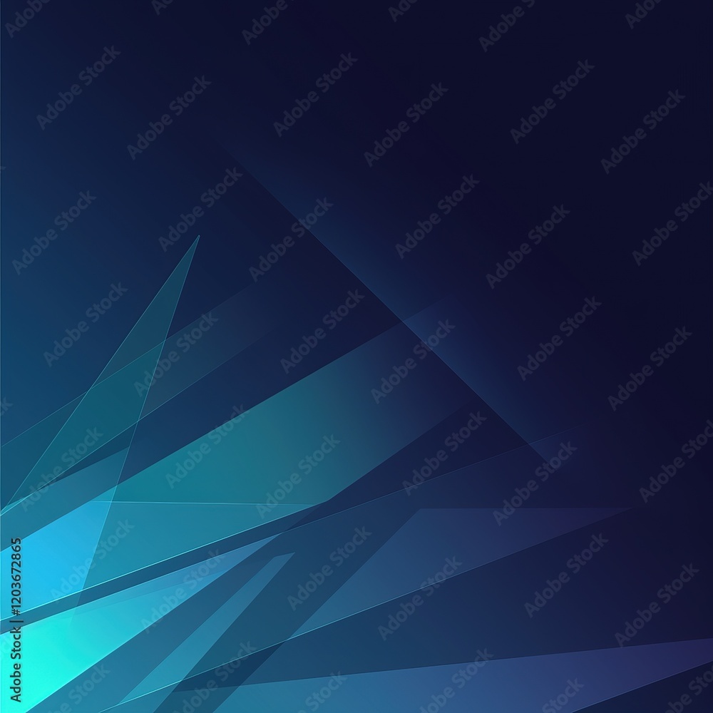 Poster dynamic geometric shapes digital art abstract design modern environment aesthetic viewpoint visual c