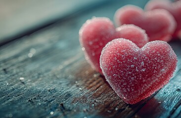 "Vibrant and Colorful Heart Wallpapers for a Joyous Valentine's Day Celebration"