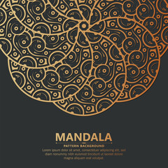 Luxury ornamental mandala background with arabic islamic east pattern style premium © Zein Republic Studio