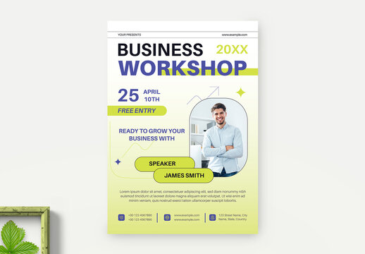 Business Workshop Flyer