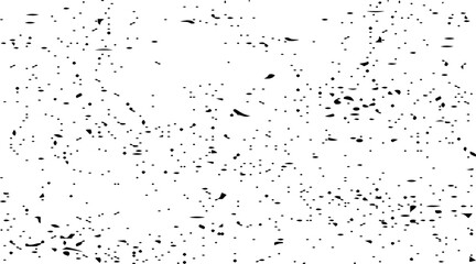 Black grainy texture isolated on white background. Distress overlay textured. Grunge design elements. Vector illustration eps 10.