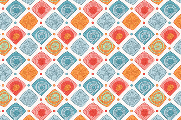 Abstract geometric pattern design background