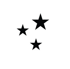black star vector