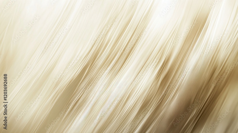 Poster abstract golden feather texture background, close-up detail of a bird's plumage with diagonal lines 