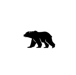 bear silhouette vector