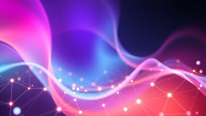 Obraz premium A Gradient Abstract Background, Colorful Fluid Shapes illustration Design, Modern Abstract Art with Rainbow Colors and Smooth Flowing Lines, High-Resolution Gradient Texture Isolated Background.