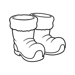 boots coloring 