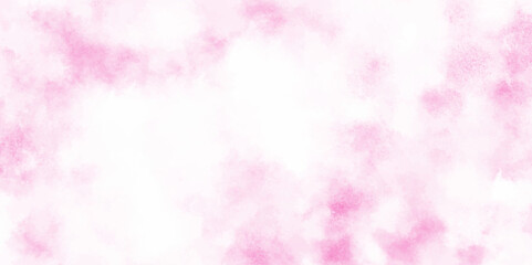 Stain artistic hand painted texture of pink, pastel hand painted watercolor of pink texture, White smoky watercolor painting on old paper texture, Pink rose tone abstract texture with cloudy stains.