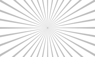 Naklejka premium White and grey sunburst pattern background.