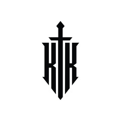 AKK monogram logo design letter text name symbol monochrome logotype alphabet character simple logo