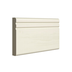 3d render of a skirting board floor, skirting board