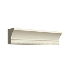 3d render of cornice, profile, cornice concept © Kvarta