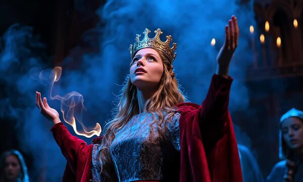 Queen in Mystical Glow