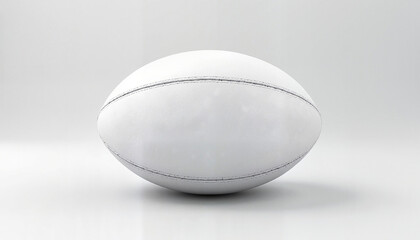 White Rugby Ball Representing the Six Nations Championship
