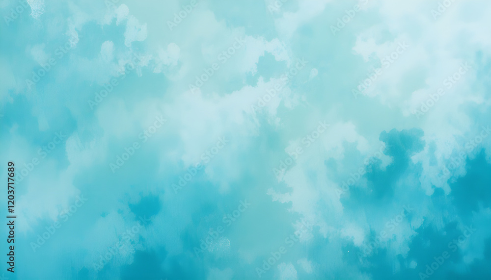 Poster delicate teal abstract background with subtle texture