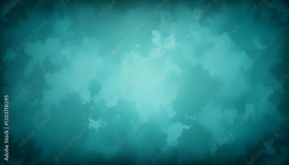 Poster teal abstract background with subtle texture