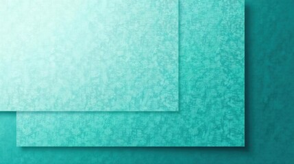 Fototapeta premium Abstract Teal Layered Texture Background Featuring Subtle Gradient and Textured Surface