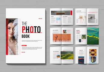 Photo Book Magazine Template