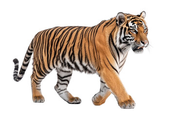 Fototapeta premium Majestic tiger walking in natural environment.