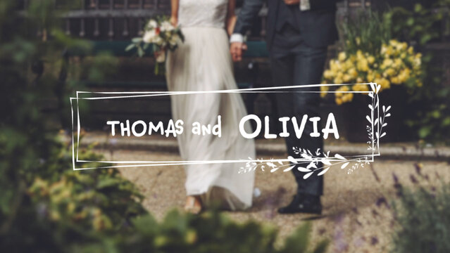 Geometric Wedding Title 03