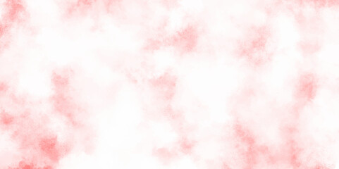 soft and cloudy texture of white clouds on pink or orange background, stained Light soft watercolor sky background, Pink rose tone abstract texture and gradients grunge paper texture background.