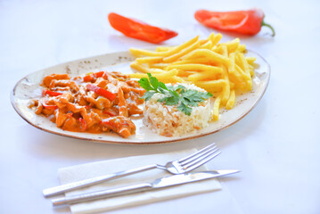 pasta with tomato sauce