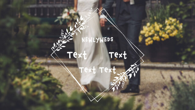 Geometric Wedding Title 05