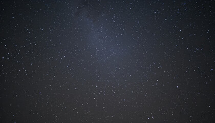 Obraz premium starry night sky with copy space.