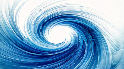 A swirling air vortex  white background.