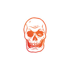Skull head icon