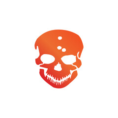 Skull head icon