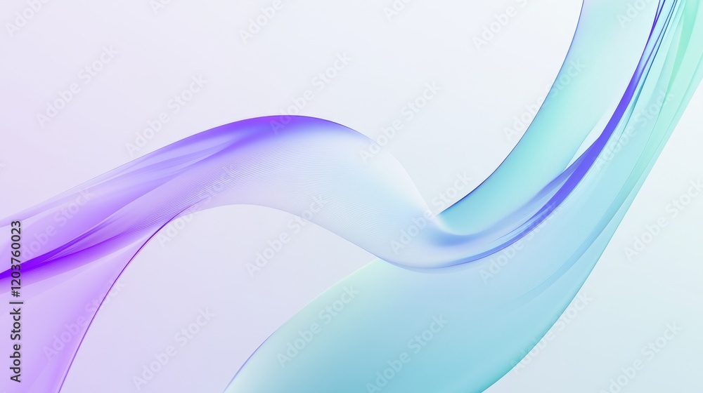 Poster tech art conference abstract light color gradient kv fluid