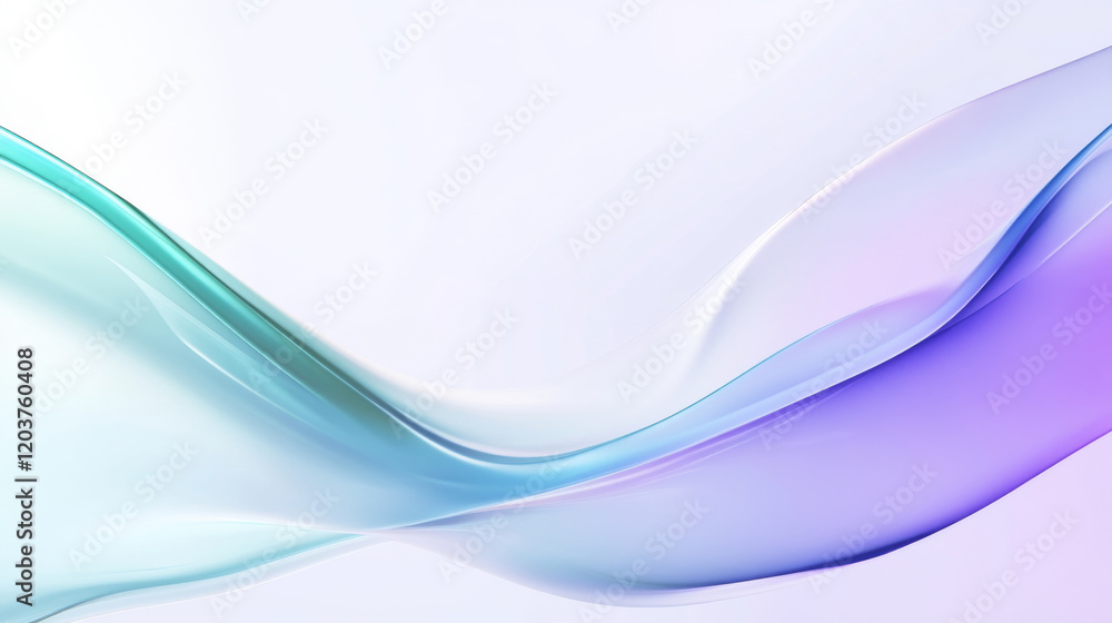 Poster tech art conference abstract light color gradient kv fluid