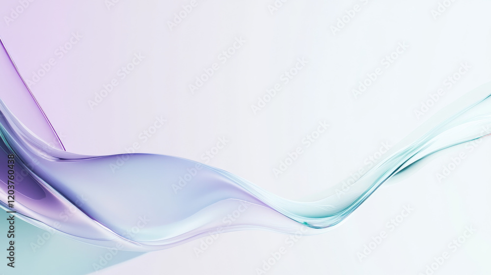 Poster tech art conference abstract light color gradient kv fluid
