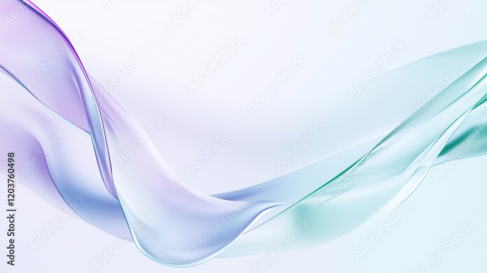 Poster tech art conference abstract light color gradient kv fluid