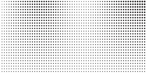 Basic halftone dots effect in black and white color. Halftone effect. Dot halftone. Black white halftone.Background with monochrome dotted