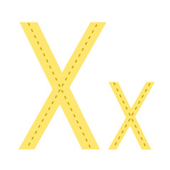 yellow measuring tape