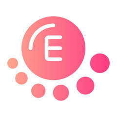 vitamin e gradient icon