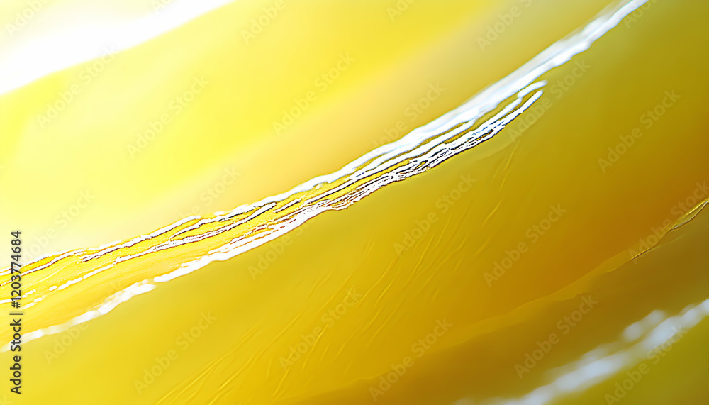 Poster abstract yellow background texture with delicate, wavy lines and a gradient of light and shadow, cre