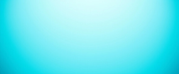 Fototapeta premium Grainy teal colored texture background fading from light to dark