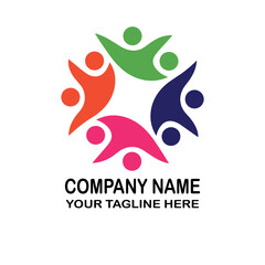 people Group Logo vector Template