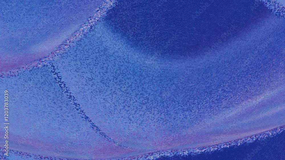 Poster abstract mosaic texture with blue and violet gradient
