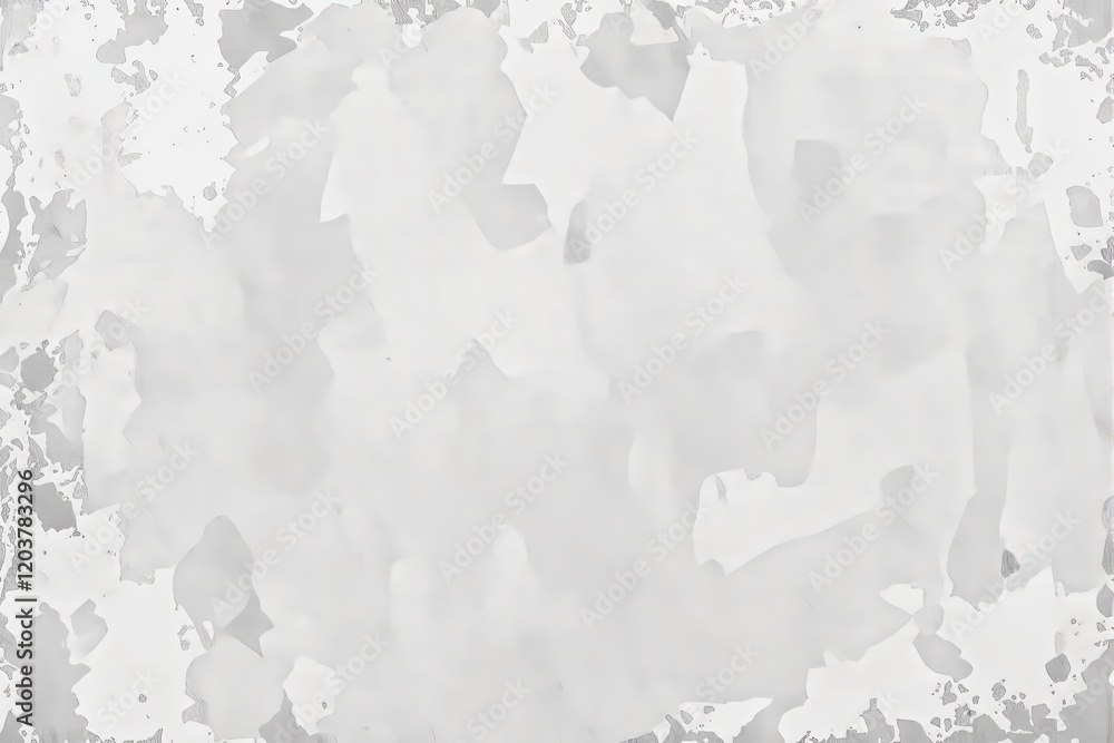 Poster Abstract grey and white textured background with irregular patterns.