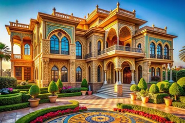 Luxurious Iraqi Residence: High-Resolution Architectural Photography