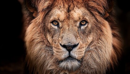 Fototapeta premium portrait of a lion
